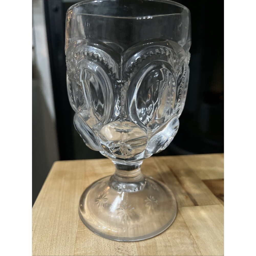 LE Smith Moon & Star Clear Water Goblet 670674